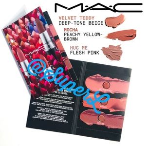5/$15 NEW MAC Cosmetics Lipstick Hug Me Velvet Teddy Mocha Lip